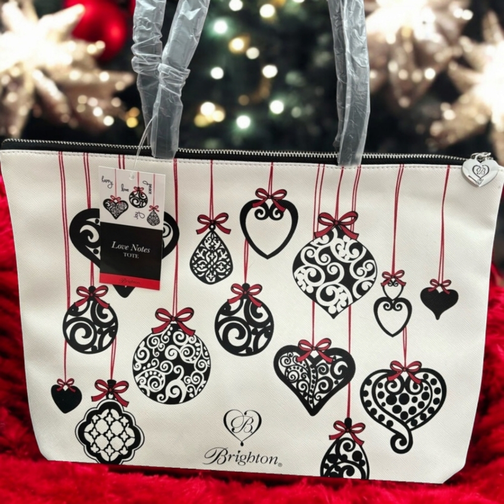 **Brighton, new love, note, tote, and matching wristlet both knew